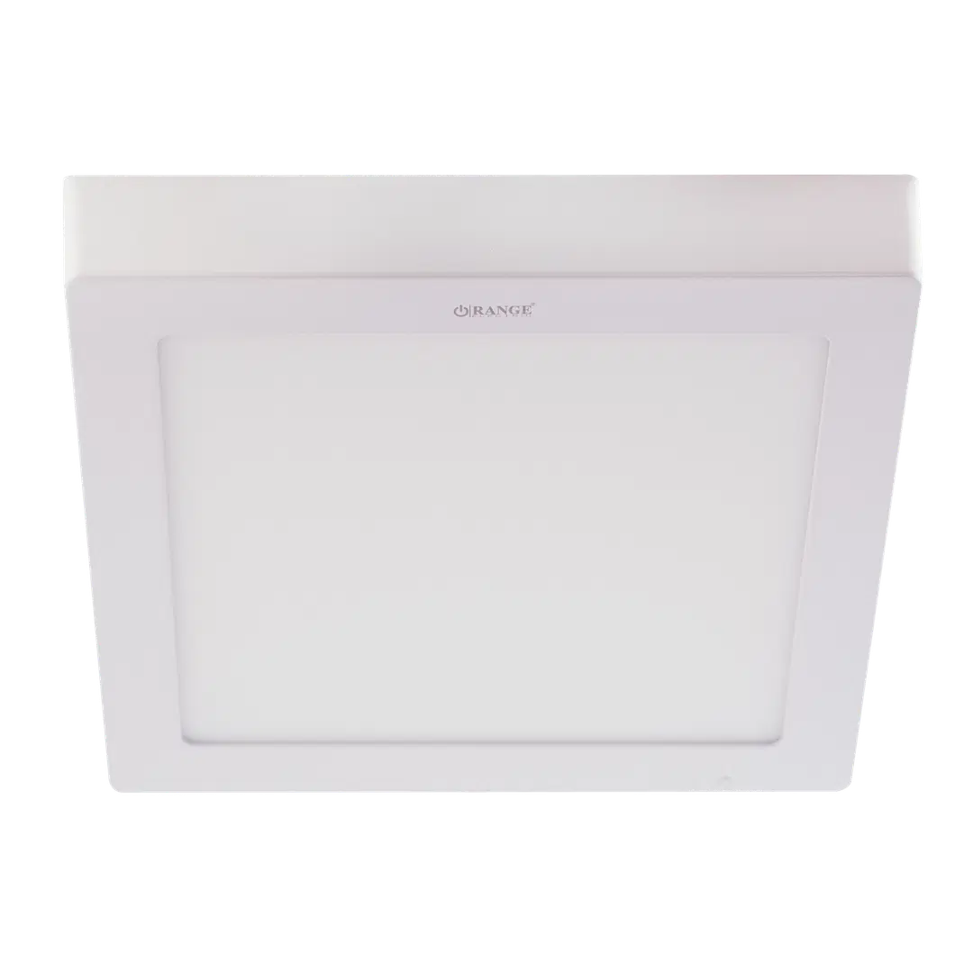 Orange 12W Surface Panel Light