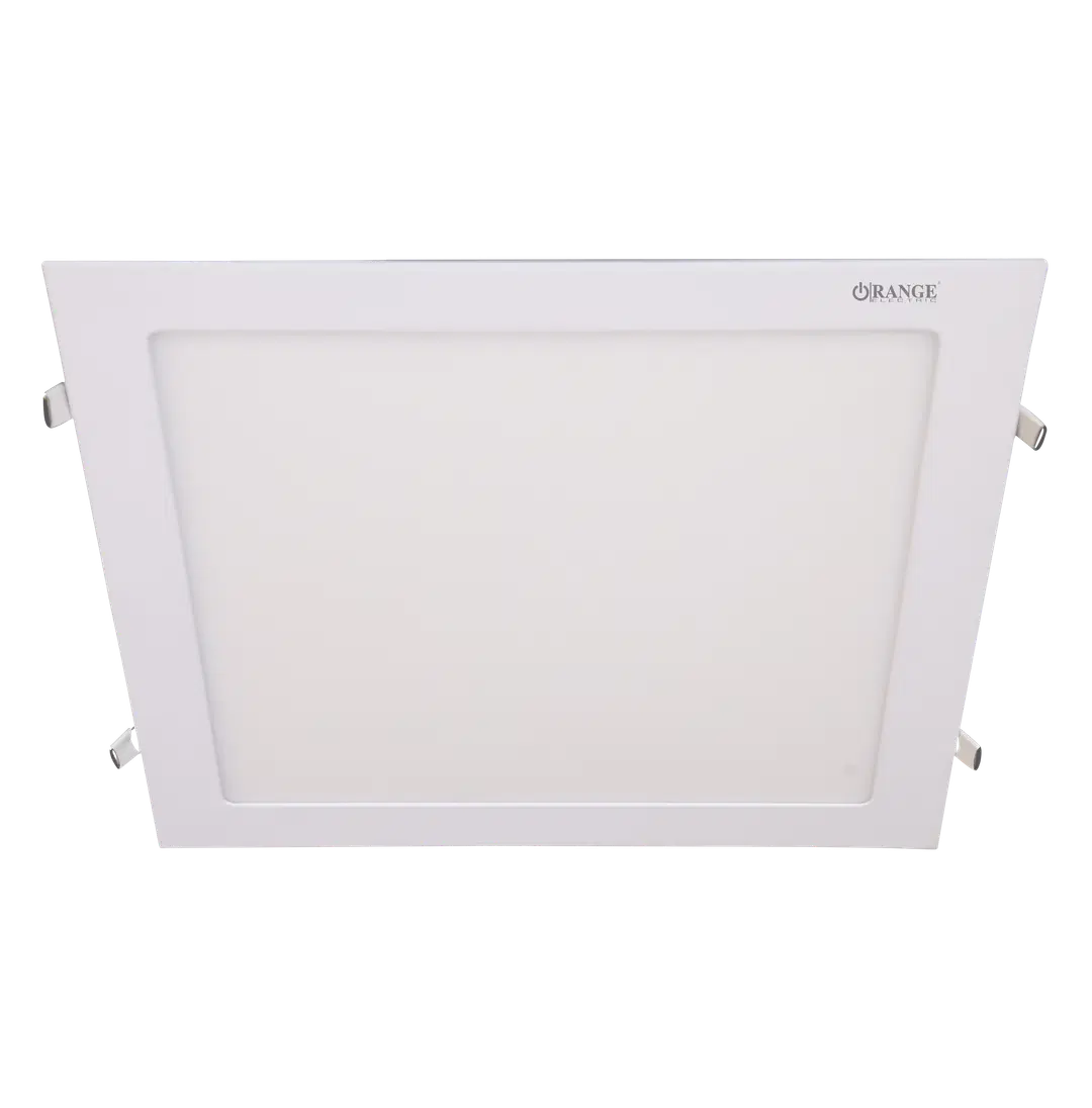 Orange 18W Sunk Panel Light Square
