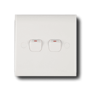 2 gang 1 way Switch Krypton