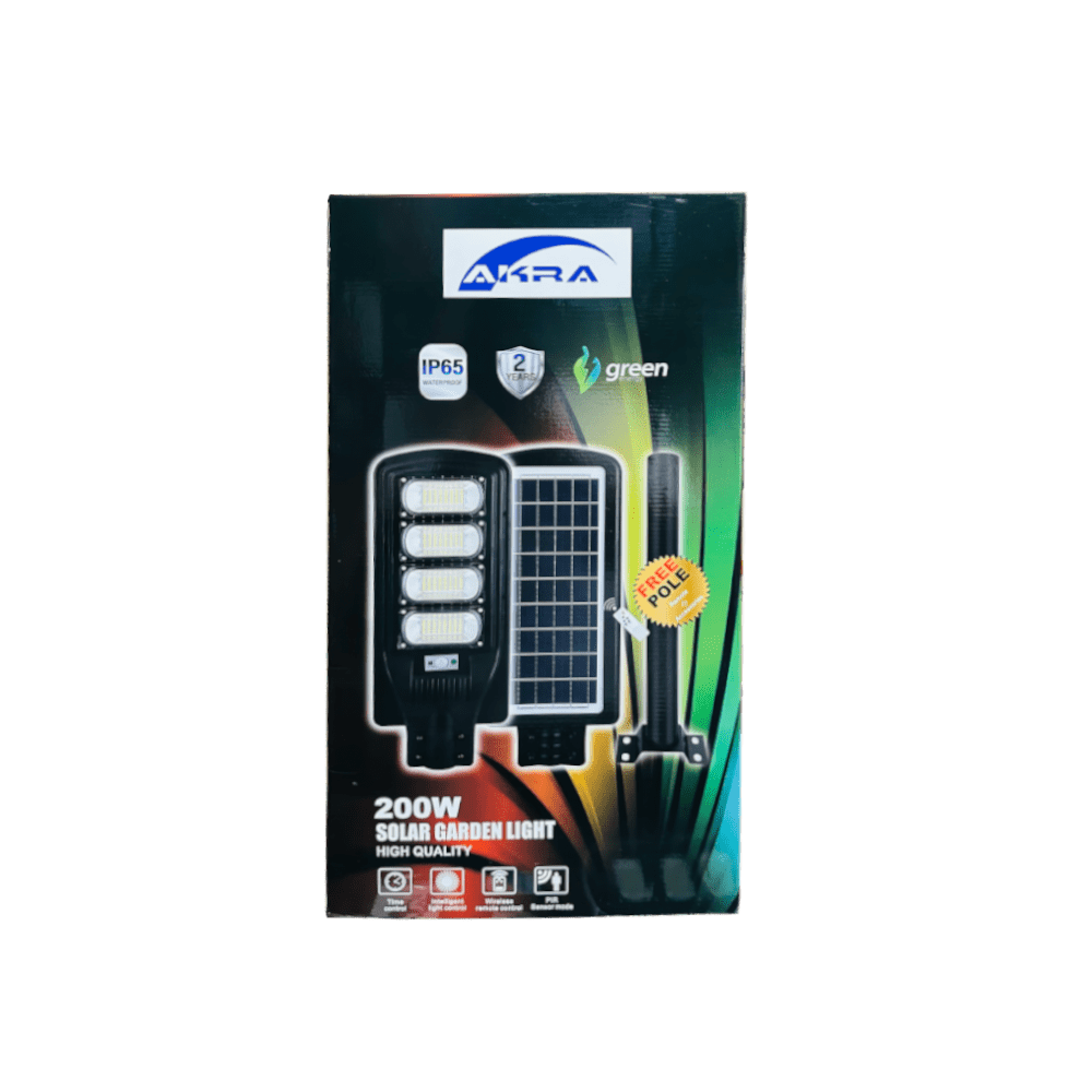 Akra 200W Solar Street Light