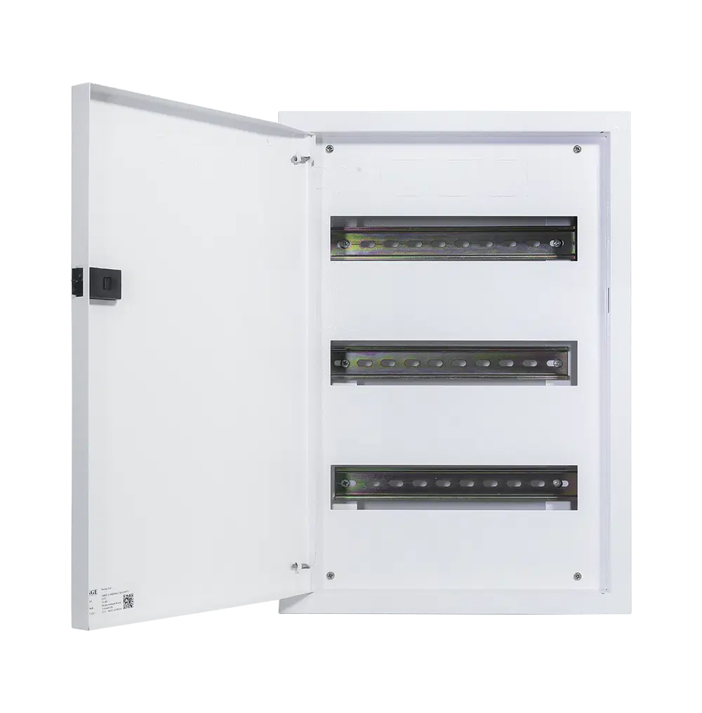 Orange 3Row-42Way Metal Enclosure