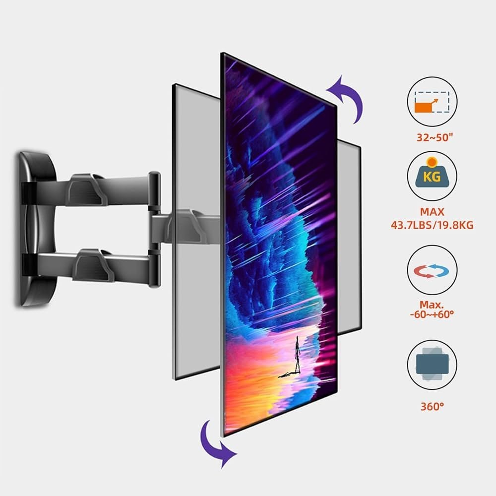 TV Wall Adjustable Bracket 40 - 80