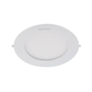 Orange 6W Sunk Panel Light Round