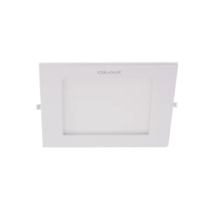 Orange 6W Sunk Panel Light Square