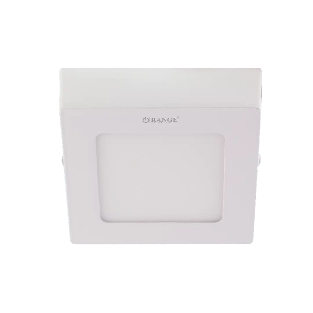 Orange 6W Surface Panel Light