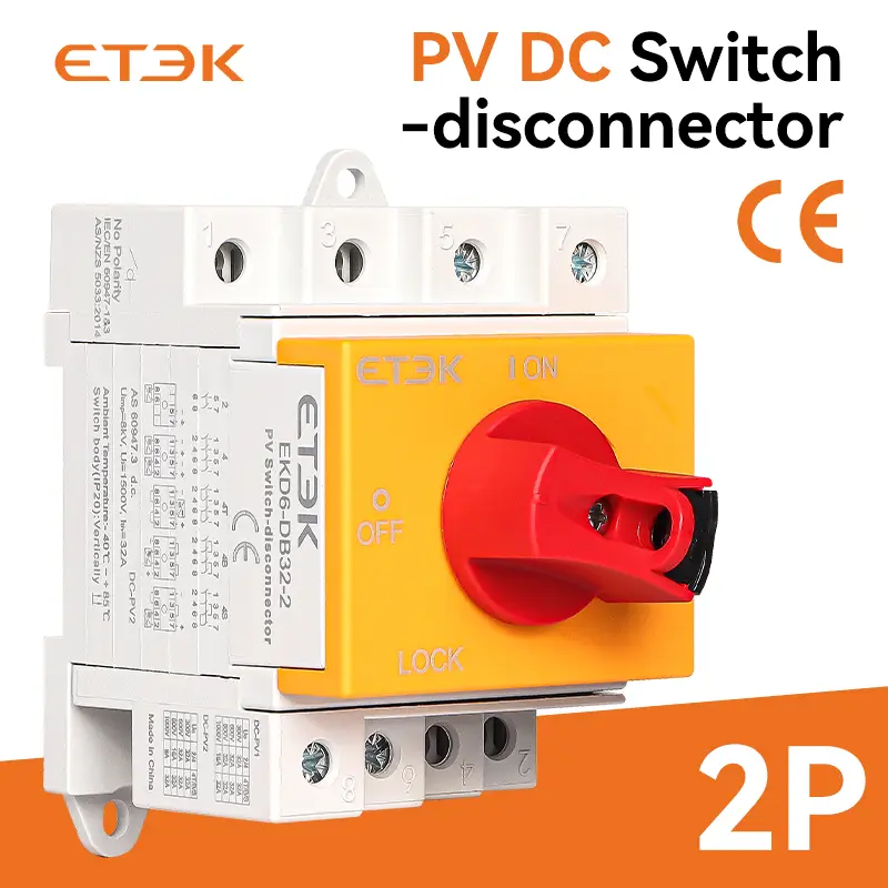 4 Pole Isolator Switch ETEK