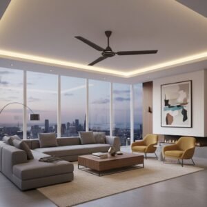 Kelani Ceiling Fan - Brown Colour