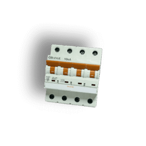 Orange 4 Pole MCB 6A - 63A