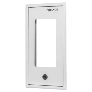 Orange Water Meter Box