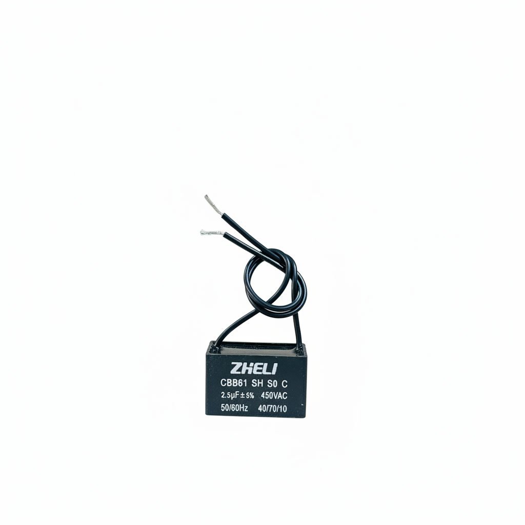 2.5uF Fan Capacitor 450VAC CBB61