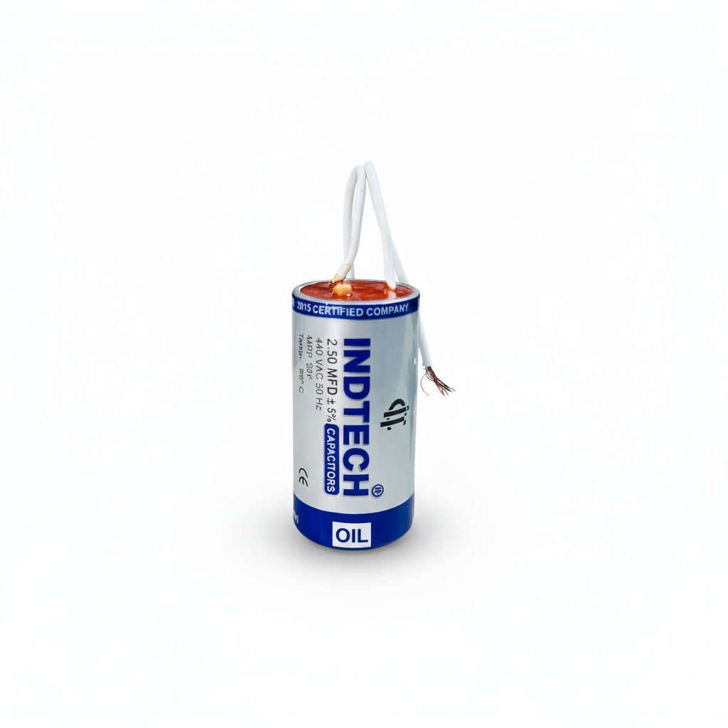 2.5uF Fan Oil Capacitor 450VAC