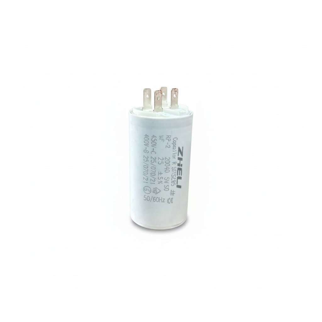 25uF Capacitor 450VAC CBB60 Pin Type